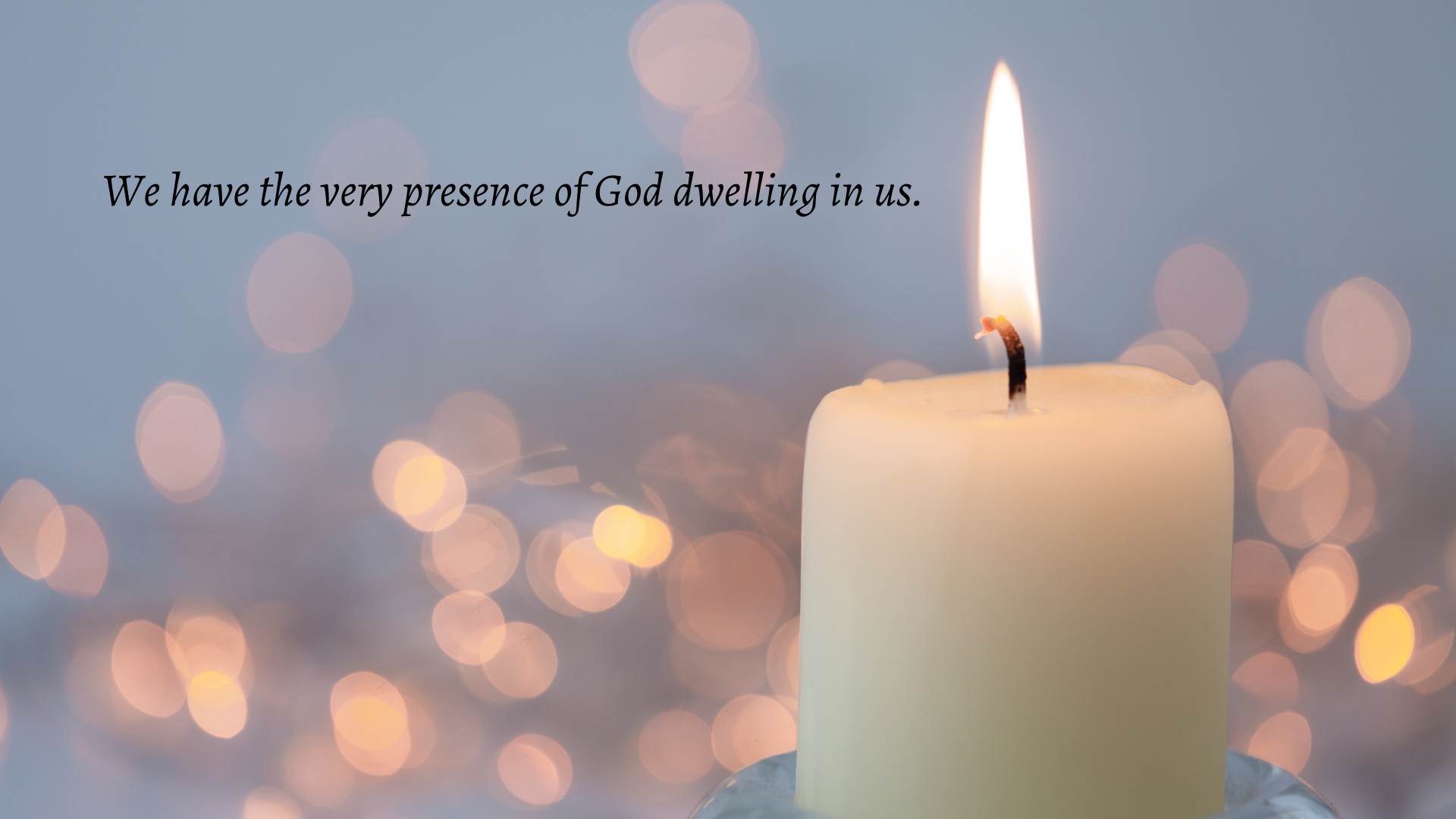 He Will Baptize You with the Holy Spirit