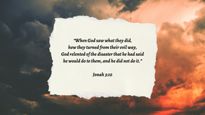 God Relents