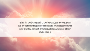 Psalm 104:1-2