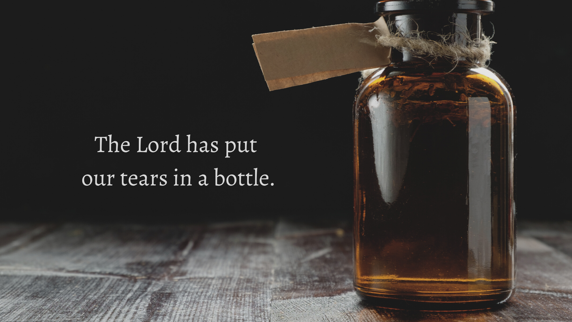 The Lord Heals the Brokenhearted