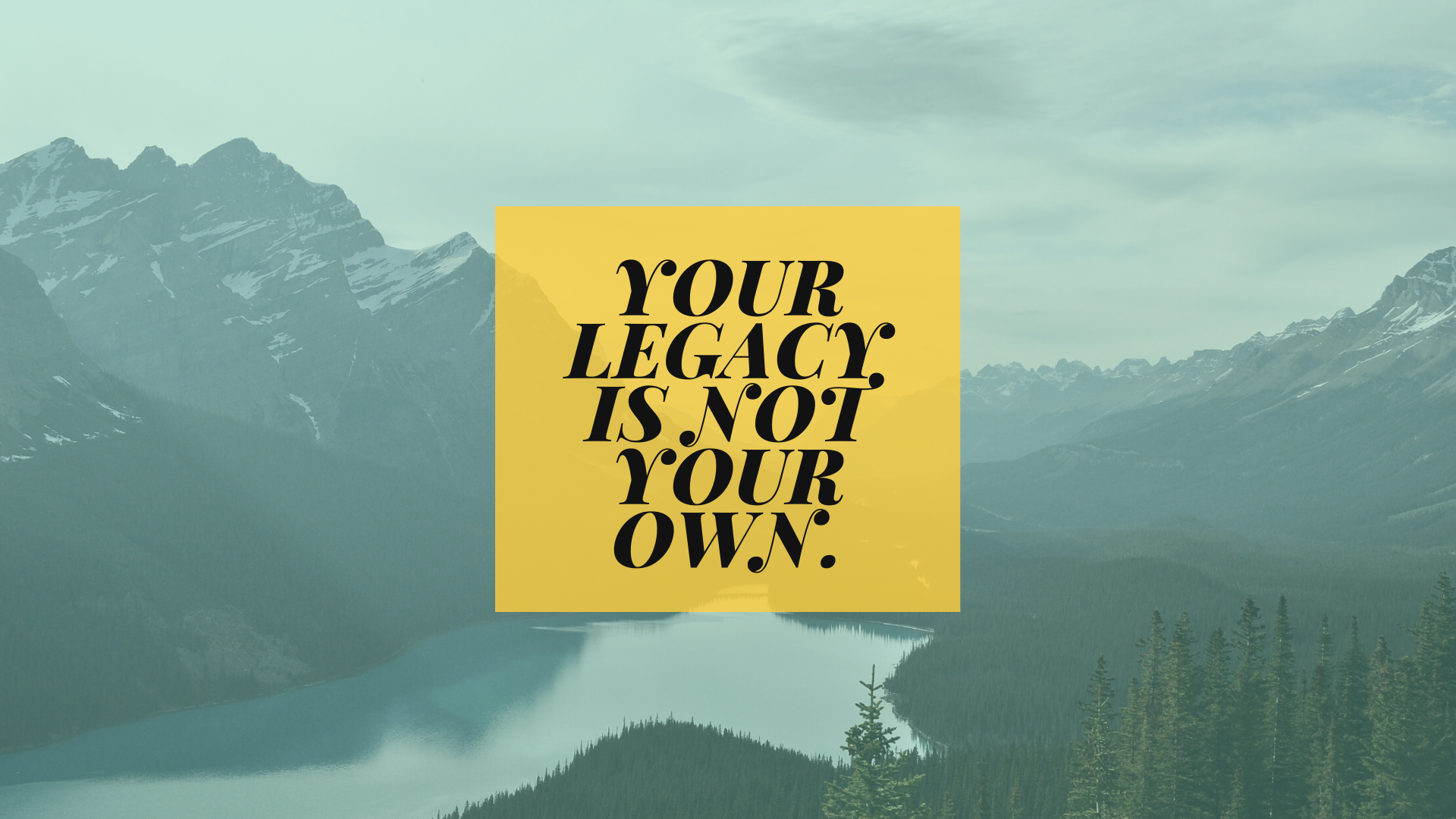 The Lord’s Works Are Forever