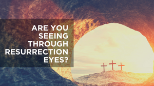 Are You Looking through Resurrection Eyes?