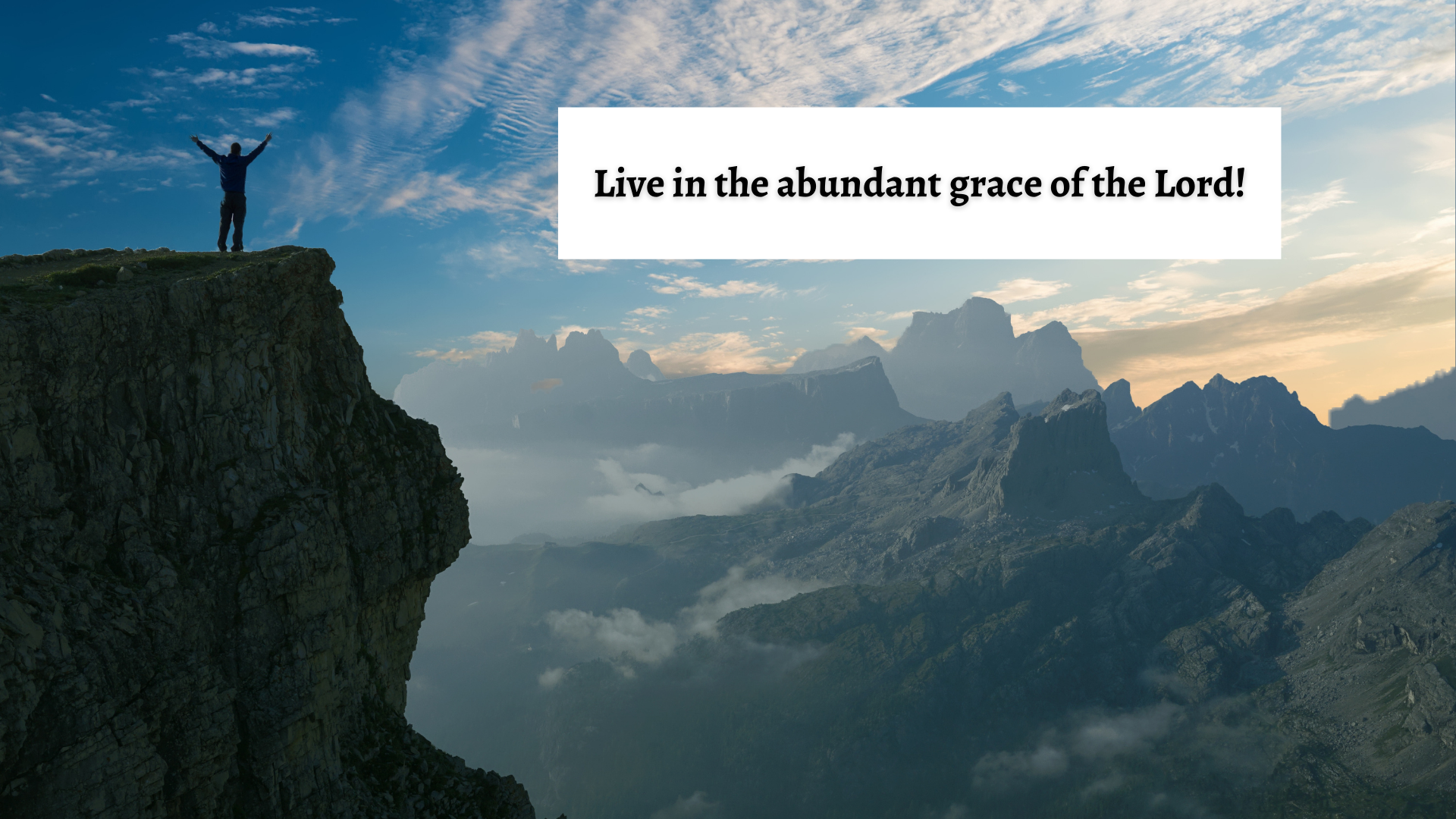 The Abundant Grace of God