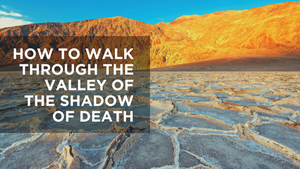 How to Walk through the Valley of the Shadow of Death