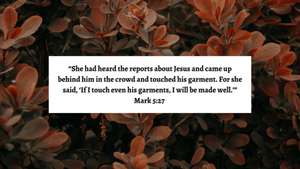 Mark 5:27