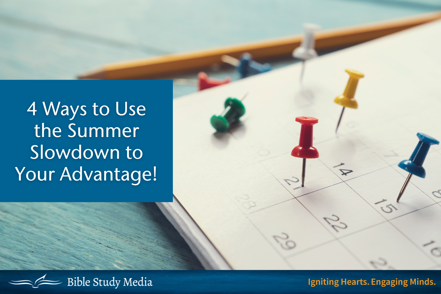 4 Ways to Make the Summer Slow Down Work for You