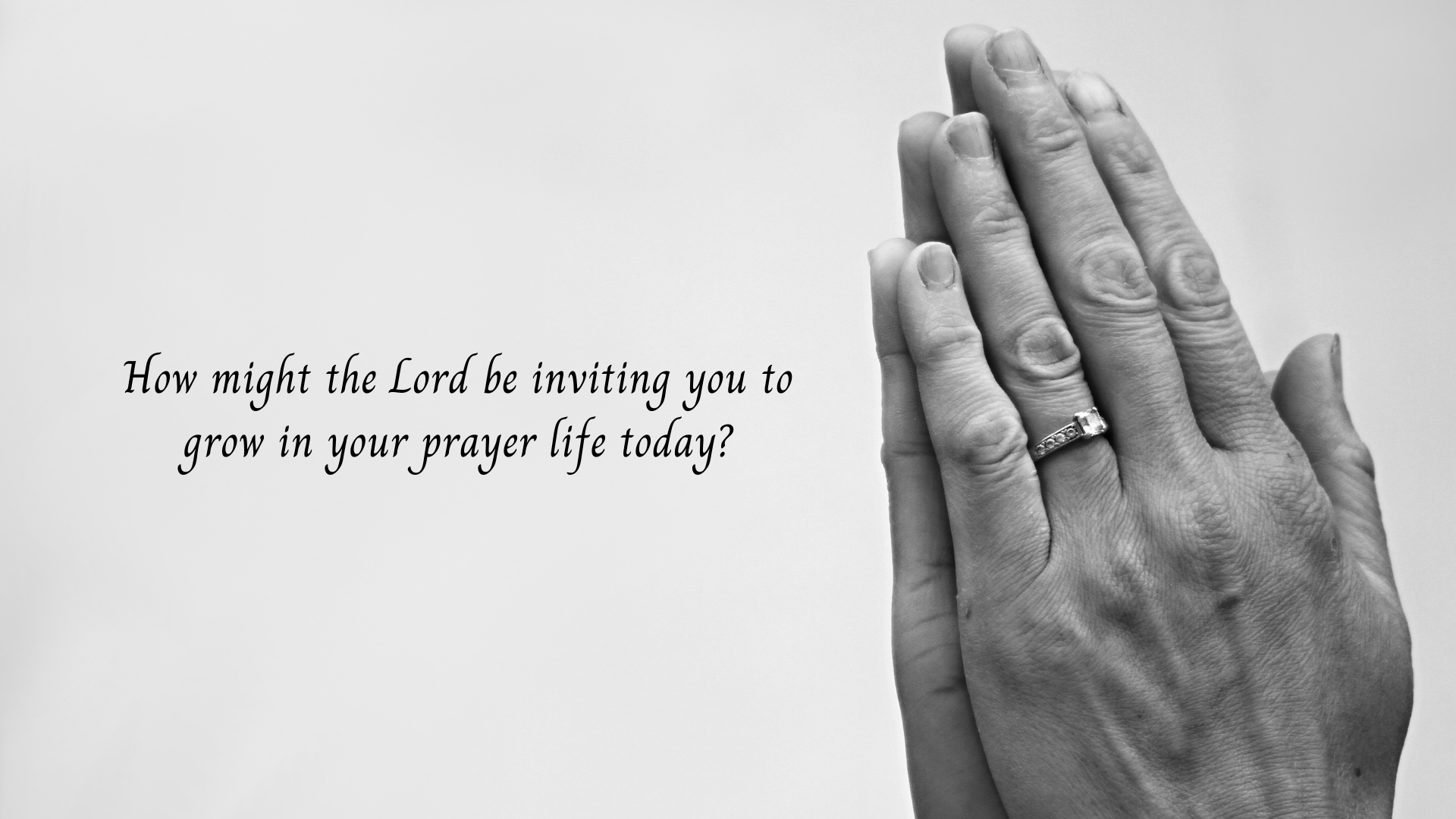 grow in your prayer life