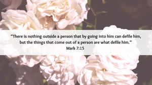 Mark 7:15