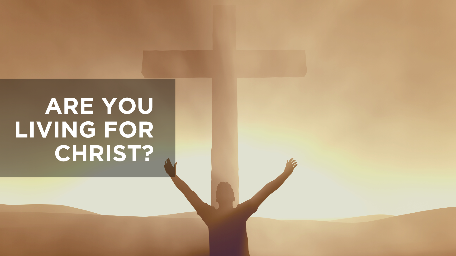 Are You Living for Christ?