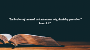 James 1:22