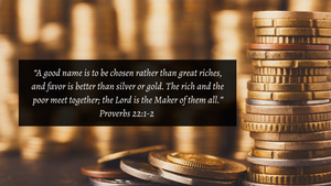 Proverbs 22:1-2