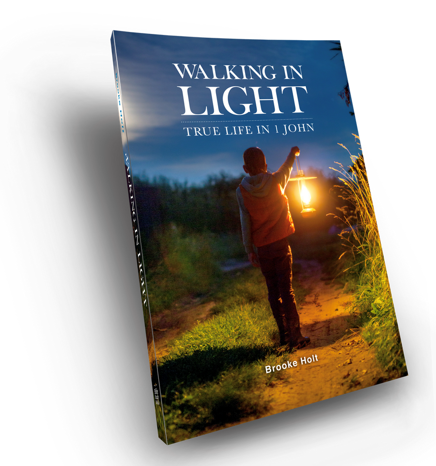 Walking in Light: True Life in 1 John Devotional Book & Study Guide