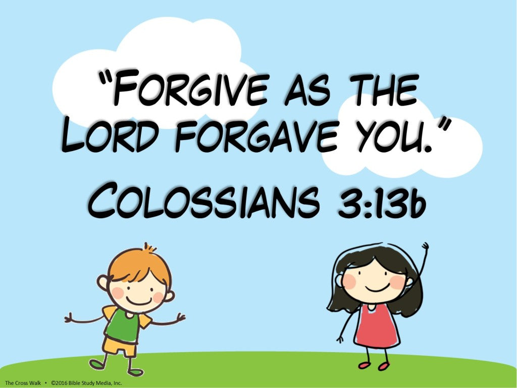 Kids Bible Lesson Digital: Forgiveness